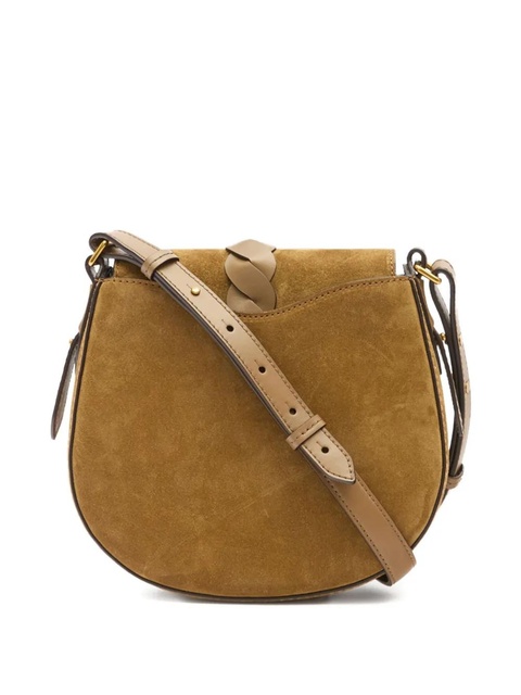 ISABEL MARANT Altay braided leather shoulder strap - Brown - zdjęcie produktu nr 2