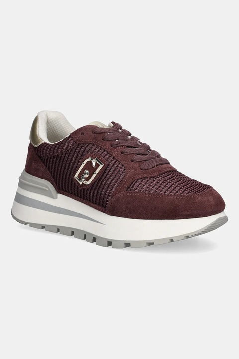 Liu Jo sneakersy AMAZING 25 damskie kolor bordowy BF5049PX027S3906 - zdjęcie produktu nr 1