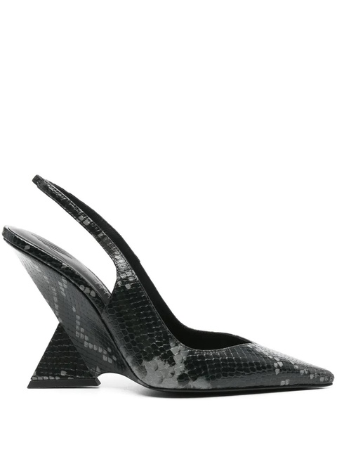 The Attico 105mm Cheope pumps - Black - zdjęcie produktu nr 1