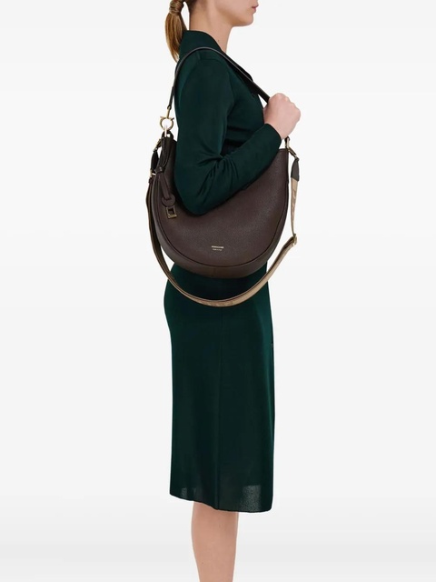 Ferragamo leather shoulder bag - Brown - zdjęcie produktu nr 2