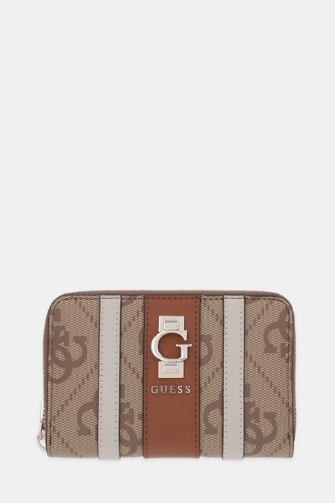 Guess portfel ERENIA damski kolor beżowy SWSO78 38140 - zdjęcie produktu nr 1