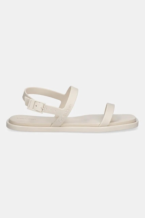 Calvin Klein sandały SANDAL - JELLY damskie kolor beżowy HW0HW02426 - zdjęcie produktu nr 2