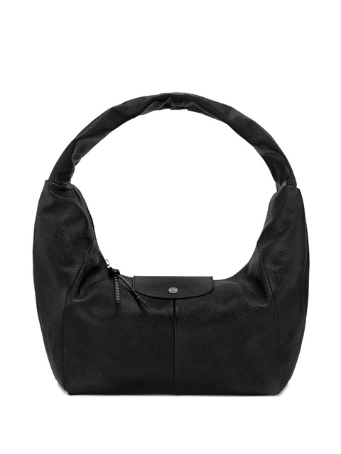 Longchamp leather shoulder bag - Black - zdjęcie produktu nr 1