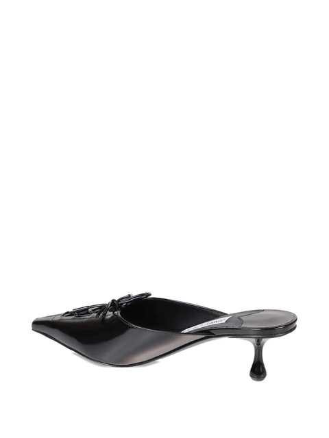 Jimmy Choo 50mm Scarlett lace-up pointed-toe mules - Black - zdjęcie produktu nr 2