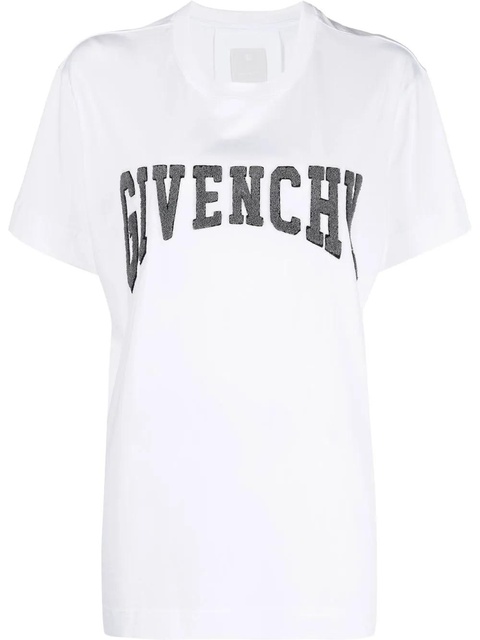 Givenchy logo print cotton T-shirt - White - zdjęcie produktu nr 1