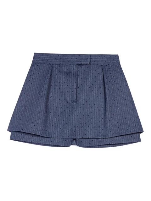 Maje pinstripe shorts - Blue - zdjęcie produktu nr 1