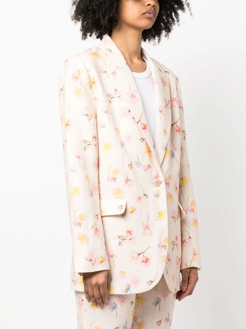 Zadig&Voltaire Vegy linen blazer - Neutrals - zdjęcie produktu nr 2