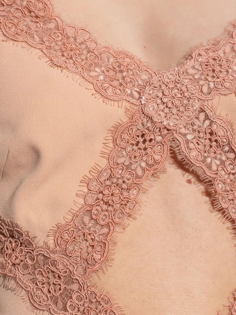 Blumarine lace-trim dress - Pink - zdjęcie produktu nr 2