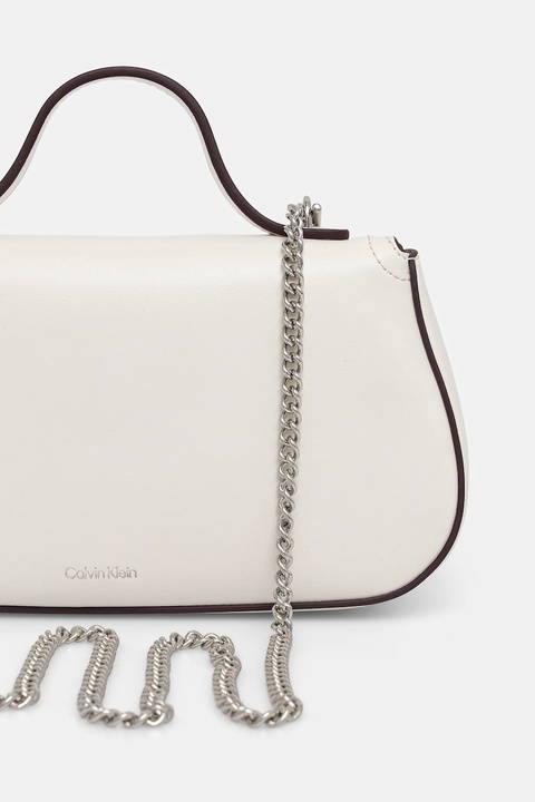 Calvin Klein torebka kolor beżowy LV04F3282G - zdjęcie produktu nr 2