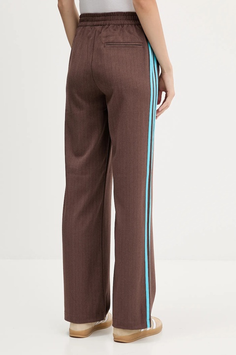 adidas Originals spodnie dresowe Tailored Pants kolor brązowy wzorzyste JX5308 - zdjęcie produktu nr 2