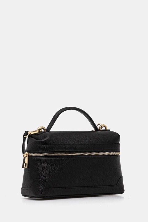 Answear.LAB torebka skórzana kolor czarny - zdjęcie produktu nr 2