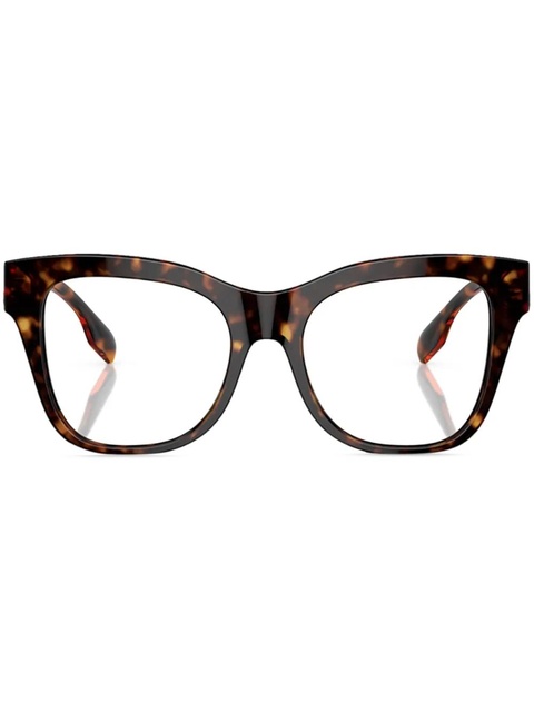 Burberry Eyewear TB-motif square-frame glasses - Brown - zdjęcie produktu nr 1