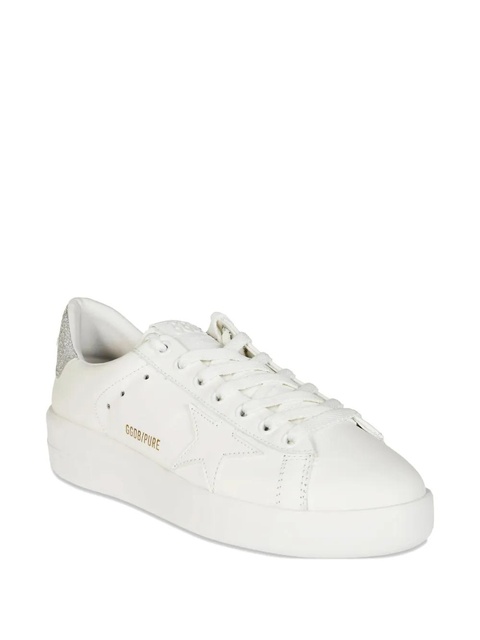 Golden Goose Pure Star glitter-detail sneakers - White - zdjęcie produktu nr 2