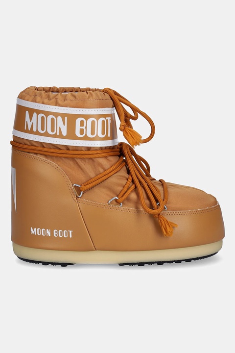 Moon Boot śniegowce MB ICON LOW NYLON kolor brązowy 80D1409340 M008 - zdjęcie produktu nr 1