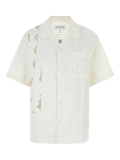 Marine Serre poplin shirt - White - zdjęcie produktu nr 1