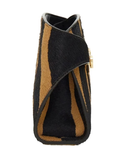 Ferragamo mini Hug zebra-print cross body bag - Black - zdjęcie produktu nr 1