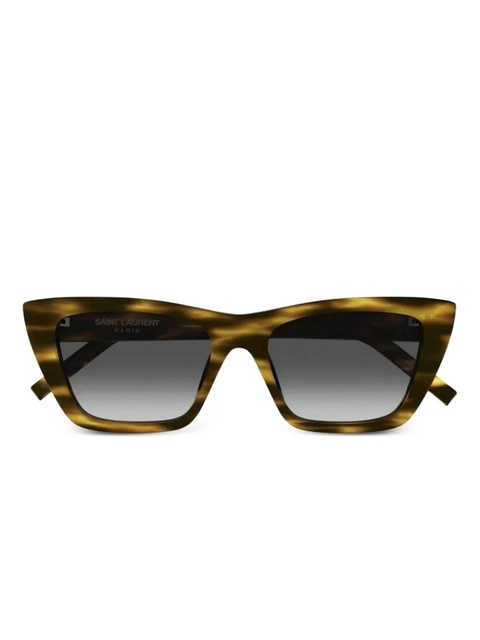 Saint Laurent Eyewear cat-eye sunglasses - Brown - zdjęcie produktu nr 1