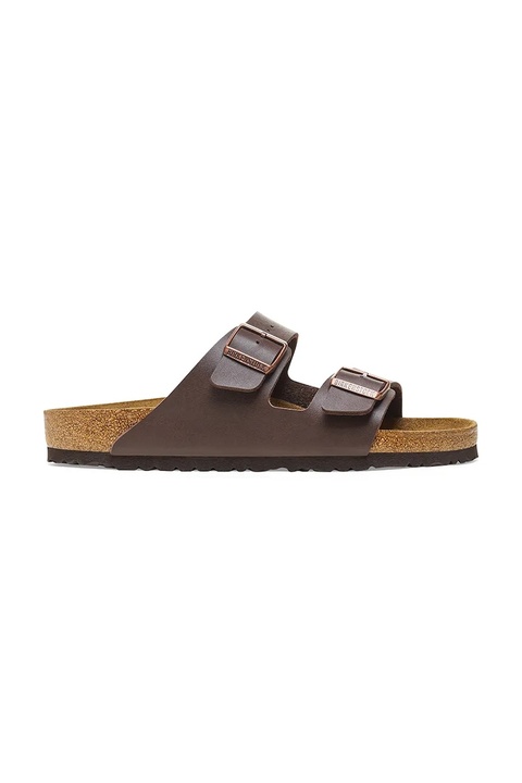 Birkenstock klapki Arizona kolor brązowy 451161 - zdjęcie produktu nr 1