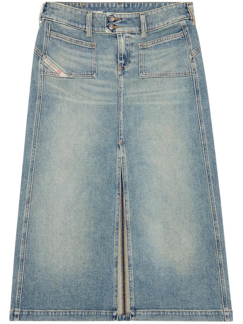 Diesel De-Hush denim midi skirt - Blue - zdjęcie produktu nr 1