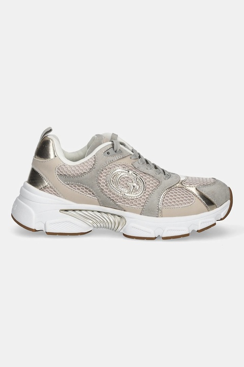 Guess sneakersy IBITHA3 damskie kolor beżowy FLFI3B ESU12 - zdjęcie produktu nr 2