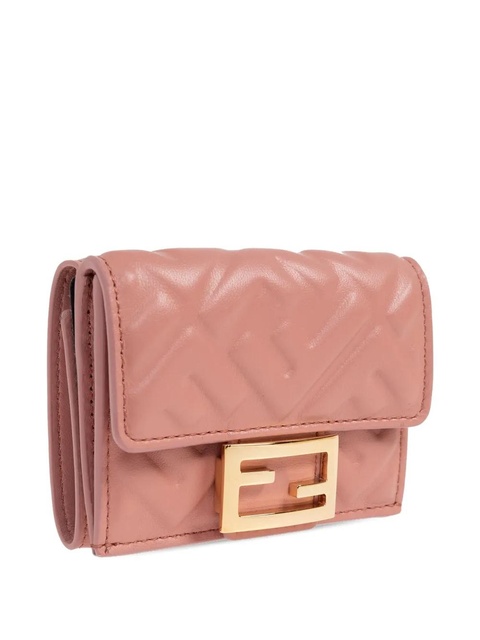 FENDI micro Baguette trifold leather wallet - Pink - zdjęcie produktu nr 2