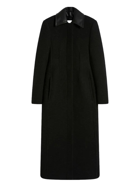 Sportmax single-breasted coat - Black - zdjęcie produktu nr 1