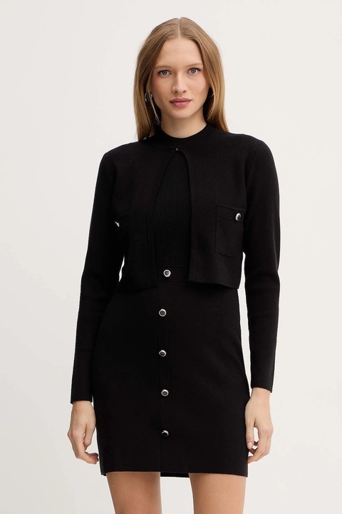 Morgan sukienka kolor czarny mini dopasowana RMCASSY - zdjęcie produktu nr 1