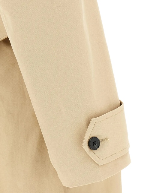 ENTIRE STUDIOS cape-detail trench coat - Neutrals - zdjęcie produktu nr 2