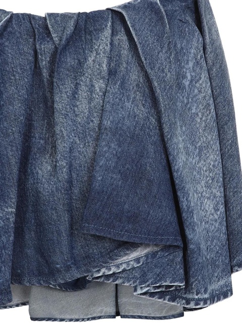 Diesel asymmetric denim skirt - Blue - zdjęcie produktu nr 2