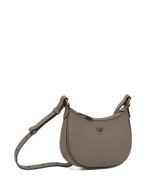 PINKO baby Half Moon leather shoulder bag - Grey - zdjęcie produktu nr 1