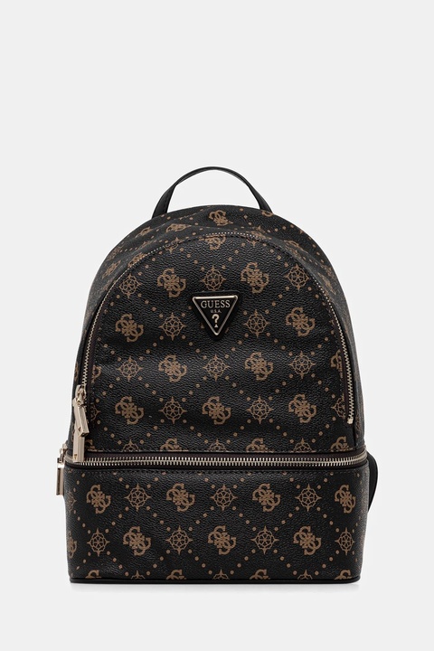 Guess plecak SILIA damski kolor brązowy mały wzorzysty TWGP98 90032 - zdjęcie produktu nr 1