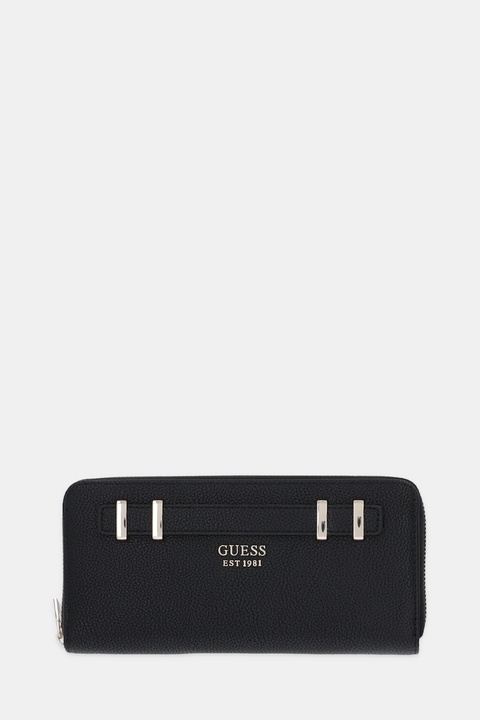 Guess portfel GREGORIA damski kolor czarny SWBG85 46146 - zdjęcie produktu nr 1