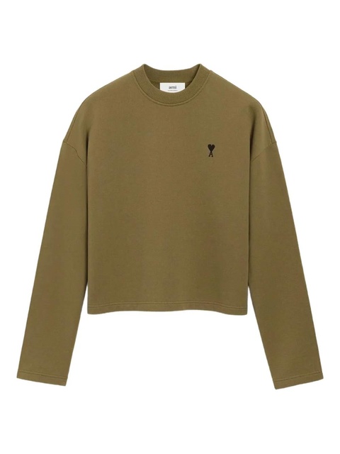 AMI Paris Ami de Coeur sweater - Green - zdjęcie produktu nr 1