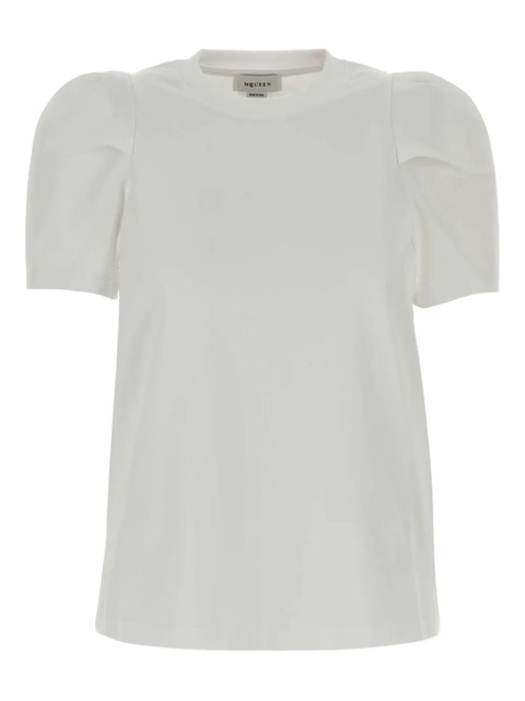 Alexander McQueen cotton T-shirt - White - zdjęcie produktu nr 1