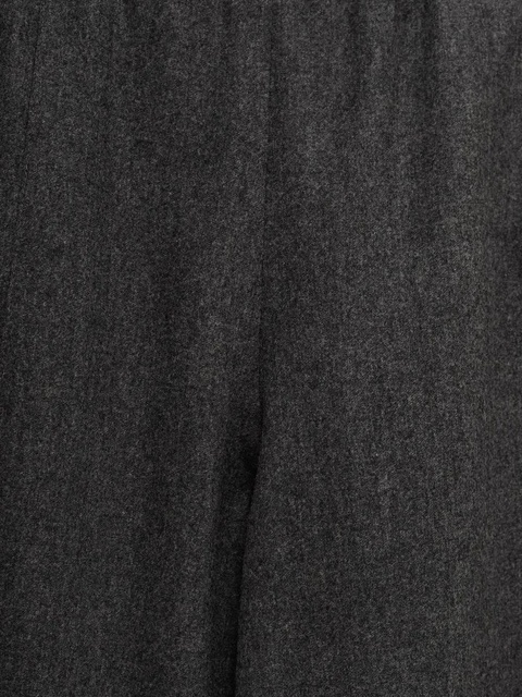 KHAITE elasticated-waistband trousers - Grey - zdjęcie produktu nr 2