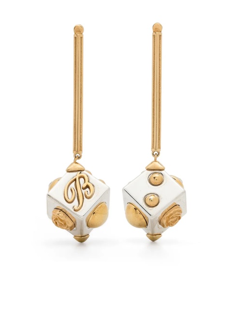 Blumarine drop earrings - Gold - zdjęcie produktu nr 1