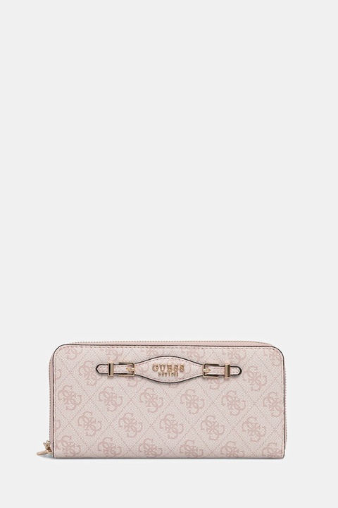 Guess portfel KATYA damski kolor różowy SWSG96 52146 - zdjęcie produktu nr 1
