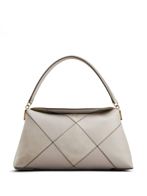 Tod's T Timeless suede tote bag - Grey - zdjęcie produktu nr 1