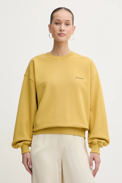 La Mania bluza KIANA damska kolor żółty gładka KIANA - zdjęcie produktu nr 1