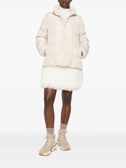 Moncler fluffy-trim skirt - Neutrals - zdjęcie produktu nr 2