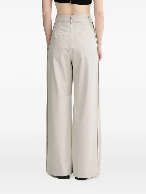 ALOHAS pleated palazzo pants - Neutrals - zdjęcie produktu nr 2
