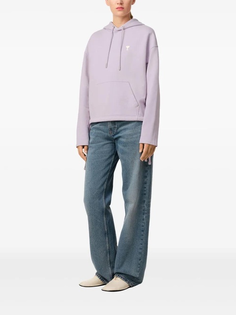 AMI Paris Ami de Coeur hoodie - Purple - zdjęcie produktu nr 2