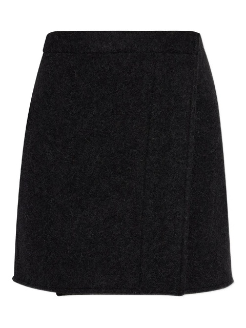 LEMAIRE wrap mini skirt - Black - zdjęcie produktu nr 1