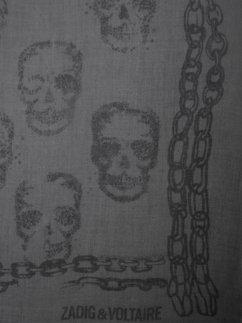 Zadig&Voltaire Kerry scarf - Grey - zdjęcie produktu nr 2