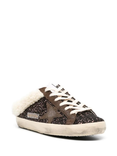 Golden Goose Super-Star glitter mules - Brown - zdjęcie produktu nr 2