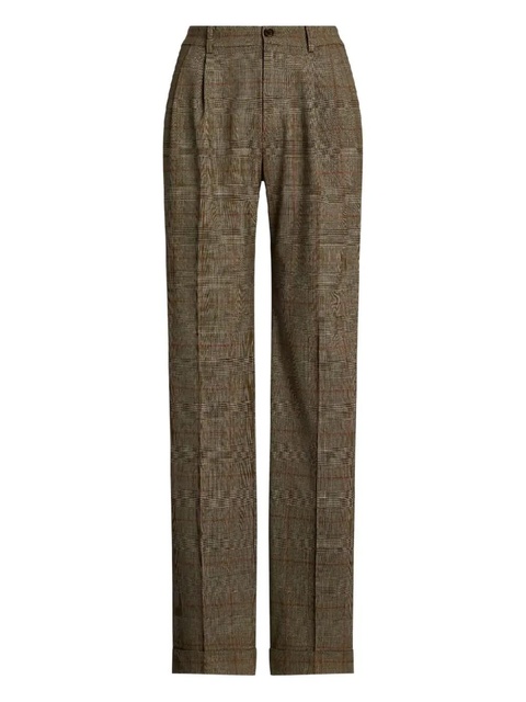 Lauren Ralph Lauren leated trousers - Brown - zdjęcie produktu nr 1