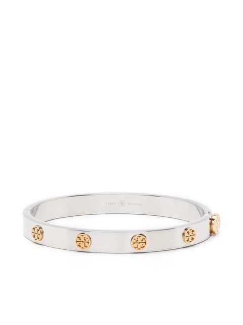 Tory Burch Miller Stud hinge bracelet - Silver - zdjęcie produktu nr 1