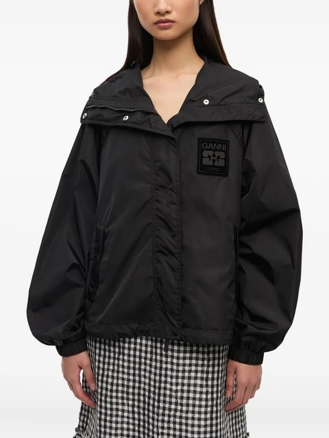 GANNI hooded jacket - Black - zdjęcie produktu nr 2