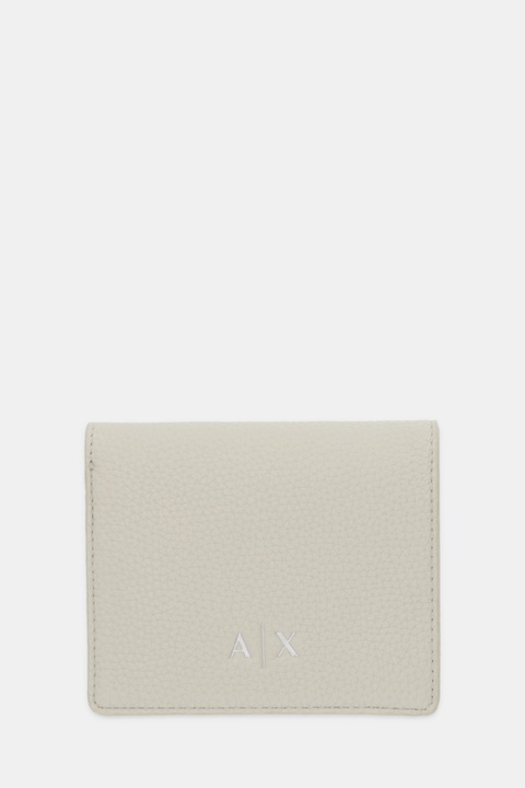 Armani Exchange portfel damski kolor beżowy XW002123 AF17019 - zdjęcie produktu nr 1