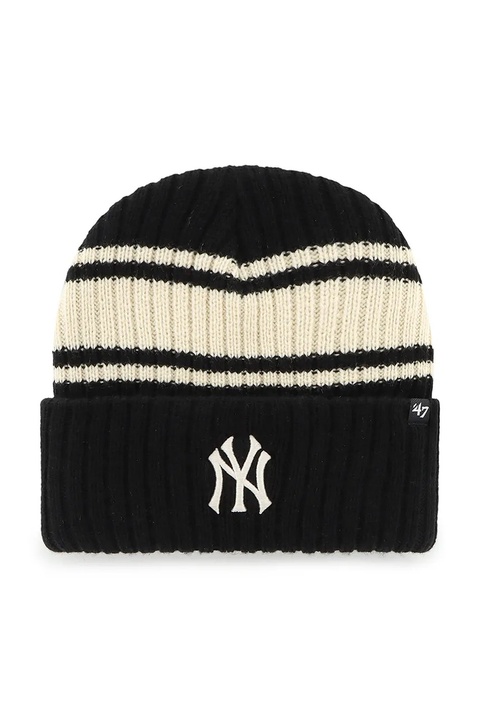 47 brand czapka MLB New York Yankees kolor czarny B-HRBRS17ACE-BK - zdjęcie produktu nr 1